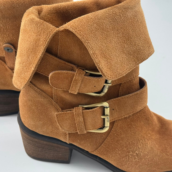 Donald J. Pliner Women's Brown Suede Ankle Boots Size 6.5 - Picture 8 of 10